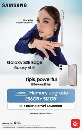 SAMSUNG GALAXY PROMO BONUS HINGGA 3JT.AN, BISA CICILAN TANPA DP.