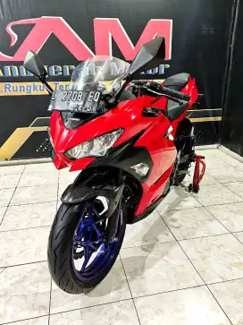 All-New Ninja 250cc QS red glossy 2021 mewah.Anugerah motor rungkut