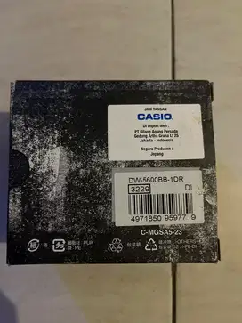 Casio G Shock DW 5600 original