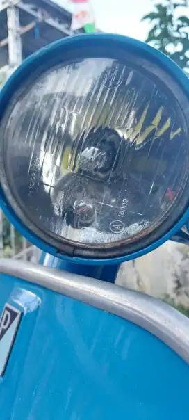 Vespa super 66 kondisi baru restor banyak part original