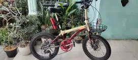 Sepeda pancal lengkap ban besar