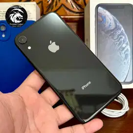 Iphone XR 64gb Black fullset all operator
