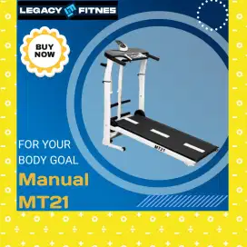 Treadmill manual 5 Fungsi alat kebugaran TEG-412