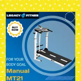 Treadmill manual 5 Fungsi alat kebugaran TEG-412