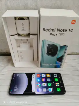 Redmi note 14 pro + 5G 12/512 Fullset ori segel mulus garansi On