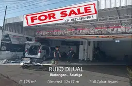 Ruko Strategis Pinggir Jalan Semarang-Solo, Lokasi Salatiga, Muka 17m