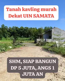 Jual murah tanah kavling lengkap fasilitas