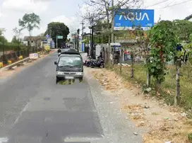 Tanah pinggir jalan utama kronggahan cocok perumahan