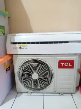 AC TCL 1/2 PK bekas seperti baru