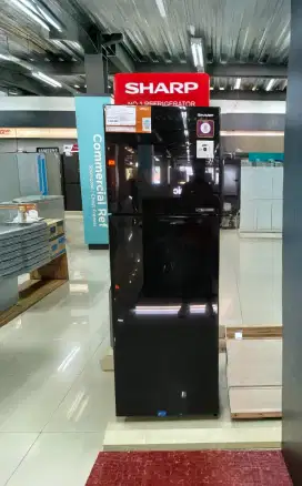 Kulkas Sharp SJ‑326XG‑CP Inverter 2 Pintu 256 Liter – Hemat Energi