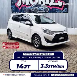 Toyota Agya G TRD 1.2 AT 2020 LOW Kilometer