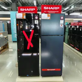 Kulkas Sharp SJ‑326XG‑CP Inverter 2 Pintu 256 Liter – Hemat Energi