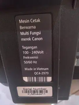 Printer canon E400 print scan copy