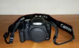 Jual cepat kamera canon DSLR 500D+aksesorisnya