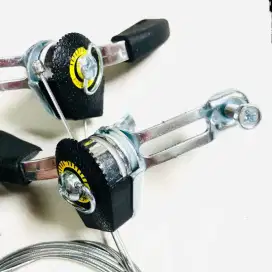 Shifter Set Sepeda 3 x 6 - 7 Speed Alloy / Operan Jempol Kanan Kiri