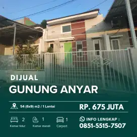 GUNUNGANYAR Siap Huni ‼️ Rumah 1 Lantai dekat UPN Rungkut