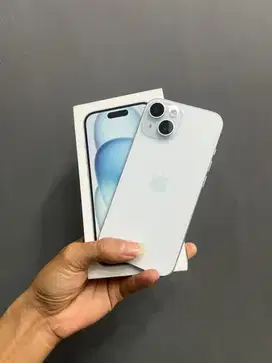 Iphone 15 128gb blue second ex ibox bh 100% garansi on