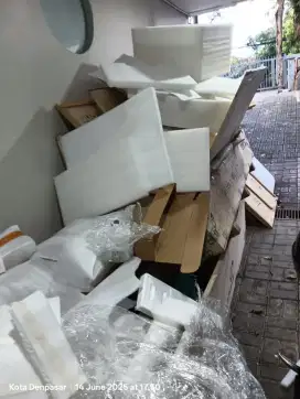 Box Kayu Peti kemas Kayu & Sterofoam