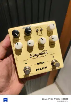 Jual Gitar CORT L100N FS & Efek Akustik NUX Floor Stageman