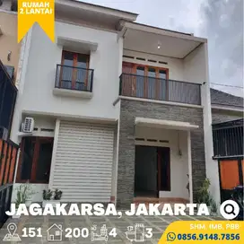 Rumah dijual Murah 2Lt. Jagakarsa, Jakarta Selatan 5 Menit Tol Andara