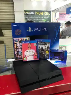 PS4 Fat 500GB fullset dapet 2 stik, fullgame
Digital dan kaset