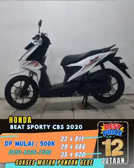 HONDA BEAT SPORTY CBS TAHUN 2020 DP 500 RIBU
