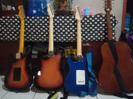 Paket 3 Gitar Fender