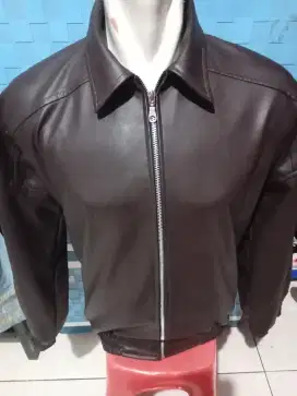 Jaket kulit sintetis