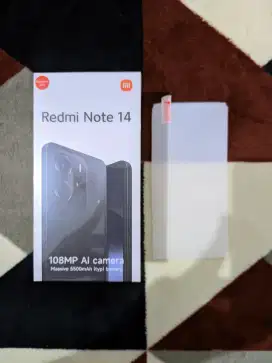NEW Redmi Note 14 8/128 garansi 15 Bulan free Temper Glass