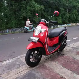 Scoopy Donat 2018 Lengkap Bagus Mesin Aluss