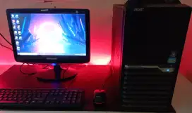 PC Komputer Intel Core i3/ Ram 13GB/ HDD 500Gb + Monitor No Minus