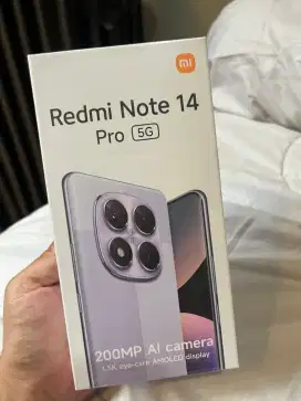 Dijual Xiaomi Redmi Note 14 Pro 5G 8/256 Purple
