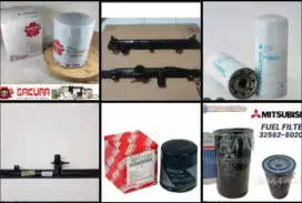 Jual filter oli dan solar baik mobil dan alat berat mesin lainnya