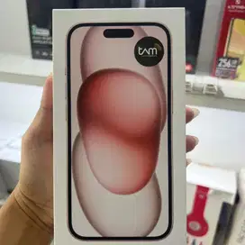 IPHONE 15 128GB PINK BARU GARANSI RESMI