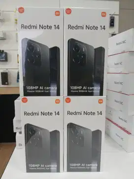 Xiaomi redmi note 14 8/256 new garansi resmi