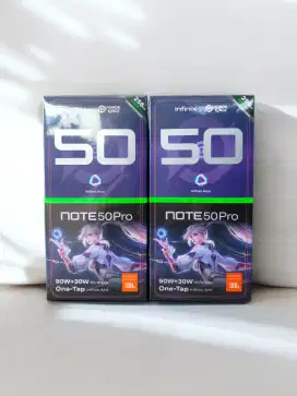 Infinix Note 50pro new garansi resmi