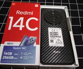 Xiaomi redmi 14c 8/256 black fullset like new