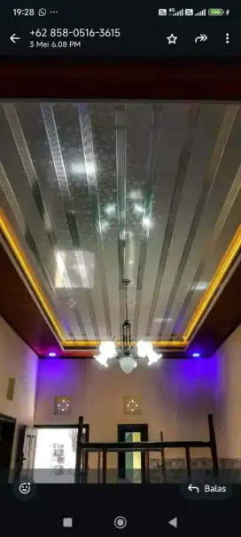 PLAFON PVC TERPASANG INTERIOR