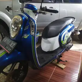 Honda scoopy 2017 plat tgr pjk panjang