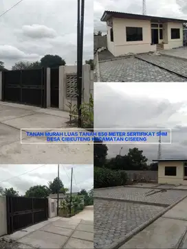 Tanah murah dan strategis di desa cibeuteng kecamatan Ciseeng Bogor