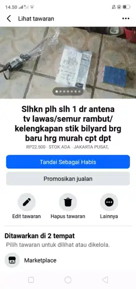 Slhkn plh slh 1 dr antena tv lawas atau sblh nya hrg murah cpt dpt yah