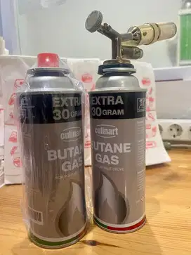 DIJUAL GAS PORTABLE MASIH ADA ISINYA + BONUS REFIL 1 TABUNG (BARU)
