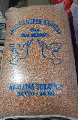 Makanan burung Merpati Jagung Super Kristal