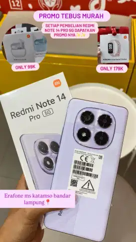 Xiaomi Redmi Note 14 Pro 5g Promo