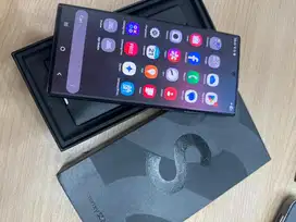 Dijual samsung S22 ultra 256 gb warna hitam