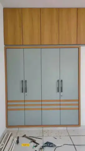ALmari pakaian,wardrobe,desain kamar tidur, lemari pakaian full plafon