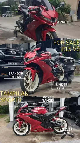 Jual Santai R15 V3 Kece Buat Sunmorian