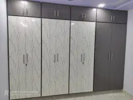 ALmari pakaian,wardrobe,desain kamar tidur, lemari pakaian full plafon