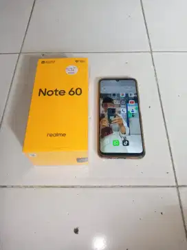 Realme note 60  Ram 4