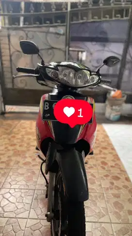 Dijual Shogun SP 125 Kopling 2006 Merah Hitam PAJAK HIDUP (Antik)